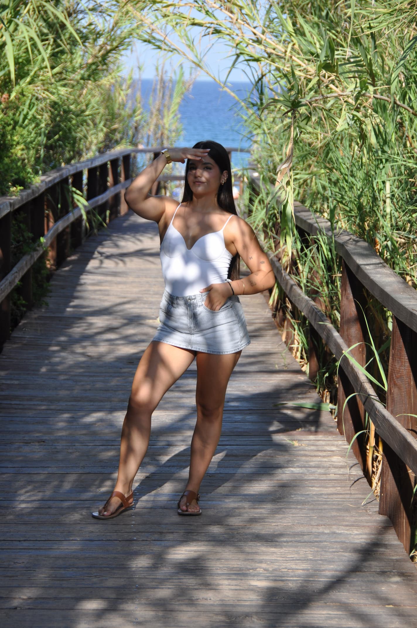 Junto al agua