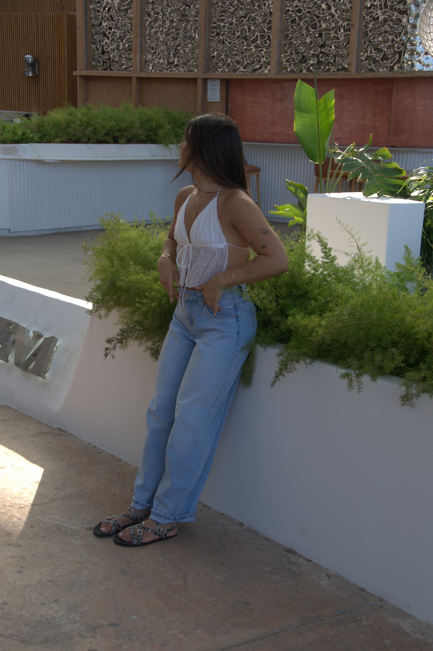 Terraza al sol